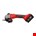 Milwaukee BLSAG125X-0 Haakse Accuslijper - 18V - Exclusief accu en lader