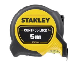Stanley rolbandmaat control-lock 5 m 25 mm 