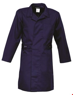 HAVEP lange jas/stofjas - Basic - 4024 - marine - maat 62