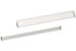 Nedco ventilatiekapje alu.wit 370 x 30 mm RAL9010 wit