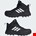 Adidas werkschoenen Gradix Mid S3S zwart/wit - maat 39