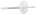 Spit isolatieplug - ISO 10x110/120 (polyamide)