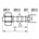 Legris - Insteek-slangpilaar - 10 mm x 10 mm 0122 10 10