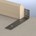 Gebr. Bodegraven muurplaathoek - 90x320mm - 70x10mm - verzinkt