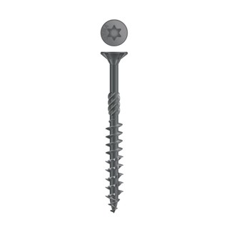 Dynaplus constructieschroef [50x] - AR-COATING - platkop - TX-40 - 8.0x200/80mm