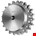 Kettingwiel - Duplex - Voorgeboord - 1.1/2" - 14T