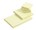 Quantore memoblok - 76x76mm - geel - 100vel - Q392607
