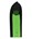 Tricorp Workwear 202002 Bi-Color unisex poloshirt Zwart Limegroen M