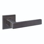 Intersteel Deurkruk Q 05 op rozet verdekt 53x53x6mm PVD Antraciet