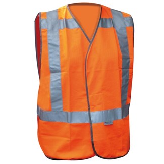 M-Wear veiligheidsvest / verkeersvest - RWS oranje - maat M/L