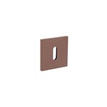 Olivari sleutelrozet - vierkant - brons - mat - PVD coating