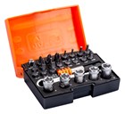 Bahco bitset met bitratel - 26-delig - 1/4inch - 2058/S26-2