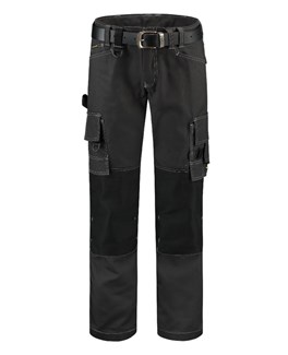 Tricorp worker canvas met cordura - Workwear - 502009 - donkergrijs/zwart - maat 49