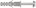 fischer constructiekraagplug - S12 FUS - 539644 