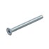 Hoenderdaal metaalschroef [200x] - VZ - platkop - PH-2 - M4x30mm