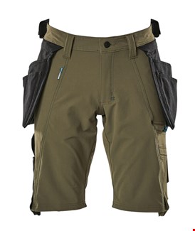 Mascot Advanced short - 17149-311 - afritsbare spijkerzakken - mosgroen - maat C45