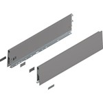 Blum MERIVOBOX zijkant K-hoogte, R+L, 550mm Kleur: indium grijs
