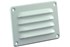 Nedco schoepenrooster alu. 130 x 90 mm RAL9010 wit