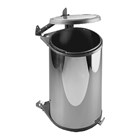 Hailo afvalemmer - big box 20l alu-look      3720-21