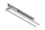 Menage confort uittrekbare handdoekhouder 33.5cm alu