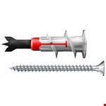Fischer gipsplaatplug - DuoBlade S met schroef - 545676