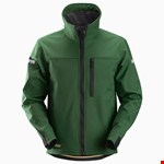 Snickers Workwear 1200 Softshell werkjas bosgroen/zwart - maat XXL
