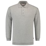 Tricorp polosweater boord - Casual - 301005 - grijs melange - maat XL