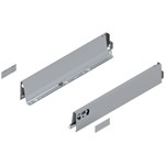 Blum ladezijkant set R+L voor TANDEMBOX Antaro  Hoogte M, incl. afdekkappen  NL: 450 mm  Kleur: Grijs