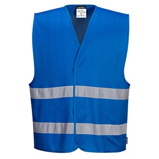 Iona F474  Veiligheidsvest korenblauw - maat XXL/3XL