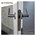 Intersteel magneet loopslot - 174x20 mm - voorplaat afgerond - RVS