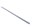 Secubar barrièrestang - RVS - zonder rozet - 16 x 1490 mm - 2010.355.003