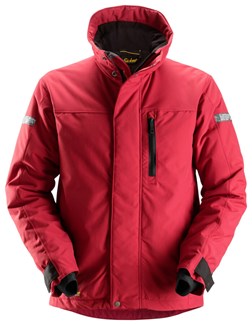 Snickers Workwear 37.5® Isolerend jack - AllroundWork - 1100 - chilirood/zwart - maat XL