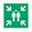 Brady info.sticker E007 vierk20 groen/wit verzamelplaats