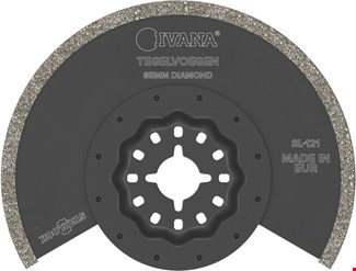 Ivana 57617 Segmentzaagblad Diamant [1st] SL121 - 90mm