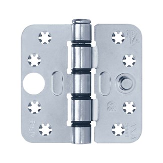AXA Smart veiligheidsscharnier Easyfix - SKG*** - 89x89mm - Topcoat afgerond - 1687-09-23/7v los