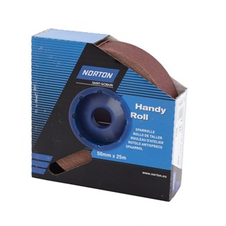 Norton schuurlinnen - - metaal/hout - 50 mm - R222 L=25M P100 