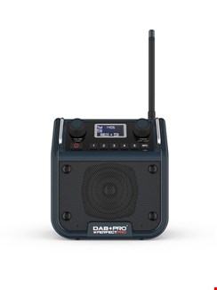 PerfectPro bouwradio - DAB+PRO - FM/RDS/DAB+/AUX-IN - blauw