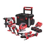Milwaukee M18 FPP7C-503P 7-delige MachinePowerpack 18V - Inclusief accu's en lader