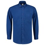 Tricorp Casual 701004 werkhemd lange mouw basis koningsblauw maat S