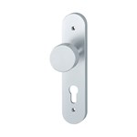 Hoppe knopschild ovaal - cilindergat - PC 72 - F1