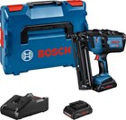 Bosch accu-tacker - GNH 18V-64 - 18V - 2x4.0 Ah accu en lader - in L-BOXX