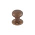 Dauby deurknop op rozet - Pure PHR / 50 - ruw brons - 45 mm  