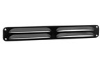 Nedco schoepenrooster - rechthoekig - 300x40mm - zwart - aluminium