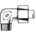 Ermeto - inschroefkoppeling - haaks - 28Lx1" - NPT - WE28L1" - NPTCF