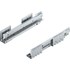 Blum MERIVOBOX 40kg  Corpusprofielset L+R, 300mm,  BLUMOTION/TIP-ON BLUMOTION  Kleur: verzinkt