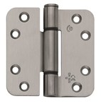 BSW glijlagerscharnier - 818 Allround - afgerond - 89x102x3 mm - RVS 