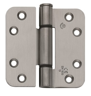 BSW glijlagerscharnier - 818 Allround - afgerond - 89x102x3 mm - RVS 