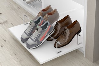 Menage confort Basic Schoenenrek - chroom