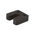 Gebr. Bodegraven hogedrukplaat met sleuf - 20mm dik - 70x70mm - 48 st