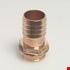 Slangpilaar - zeskant - buitendraad x slangtule - 1/4" x 10 mm